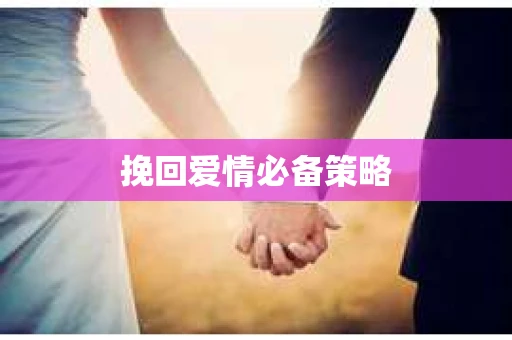 挽回爱情必备策略