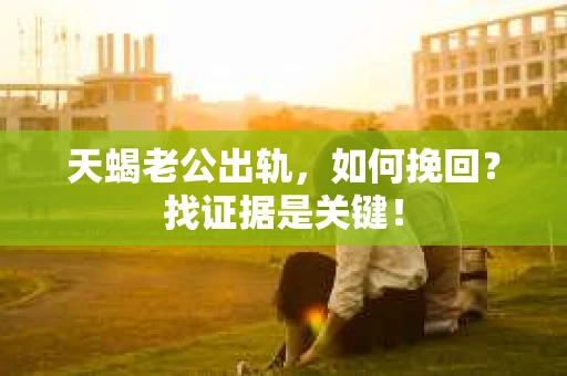 天蝎老公出轨,如何挽回?找证据是关键! 天蝎老公出轨,如何挽回?找证据是关键!