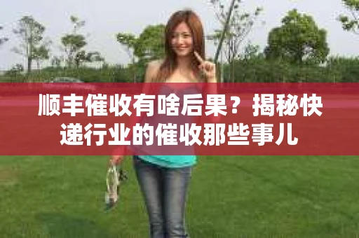 顺丰催收有啥后果？揭秘快递行业的催收那些事儿