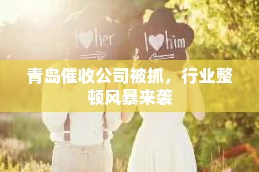 青岛催收公司被抓,行业整顿风暴来袭 青岛催收公司被抓,行业整顿风暴来袭