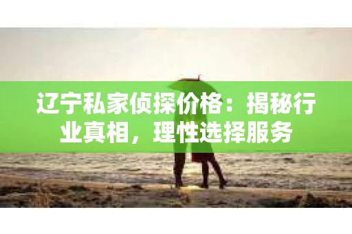 辽宁私家侦探价格：揭秘行业真相，理性选择服务