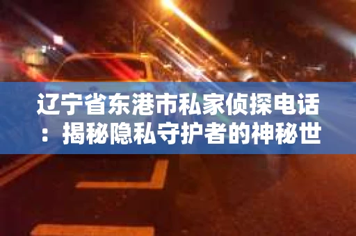 辽宁省东港市私家侦探电话：揭秘隐私守护者的神秘世界