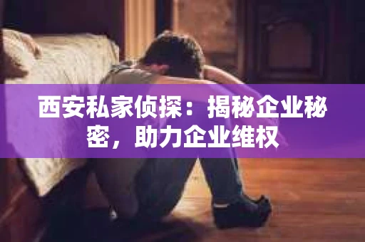 西安私家侦探：揭秘企业秘密，助力企业维权