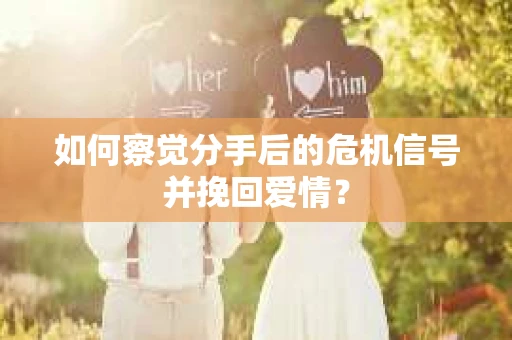 如何察觉分手后的危机信号并挽回爱情? 如何察觉分手后的危机信号并挽回爱情?