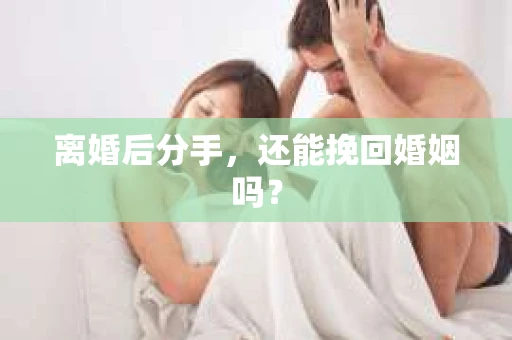 离婚后分手,还能挽回婚姻吗? 离婚后分手,还能挽回婚姻吗?