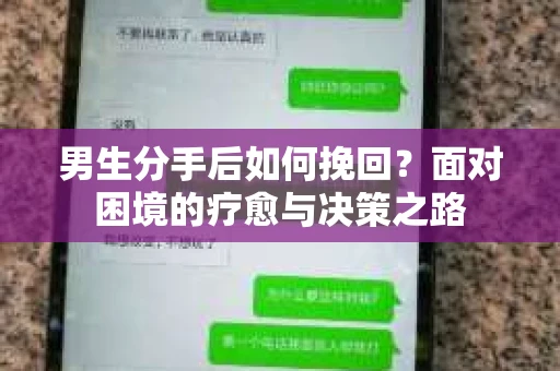 男生分手后如何挽回?面对困境的疗愈与决策之路 男生分手后如何挽回?面对困境的疗愈与决策之路