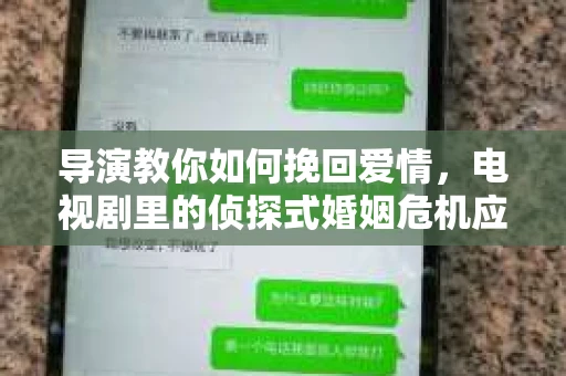 导演教你如何挽回爱情,电视剧里的侦探式婚姻危机应对法 导演教你如何挽回爱情,电视剧里的侦探式婚姻危机应对法