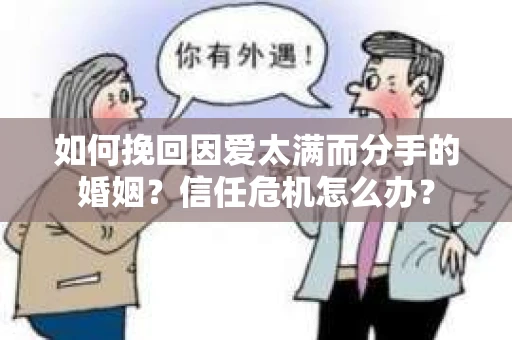 如何挽回因爱太满而分手的婚姻?信任危机怎么办? 如何挽回因爱太满而分手的婚姻?信任危机怎么办?