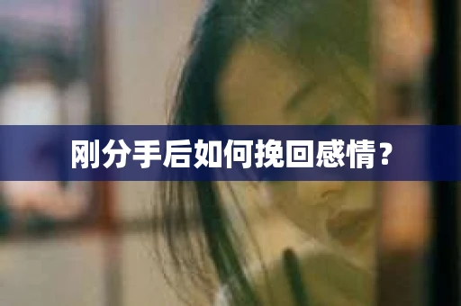 刚分手后如何挽回感情？
